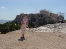 DSC00050 * My devant l'Acropole * 720 x 540 * (329KB)