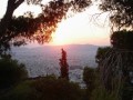 DSC01430 * Coucher de soleil sur Athnes, depuis le mont Lycabette (277m) * 645 x 484 * (271KB)