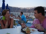 DSC01389 * Catherine et Seb' devant Thyra * 645 x 484 * (222KB)