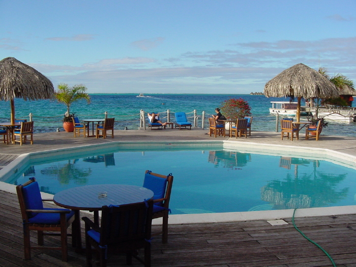 La piscine de l'hôtel