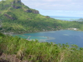 Baie de Faanui, un des 3 villages de l'île